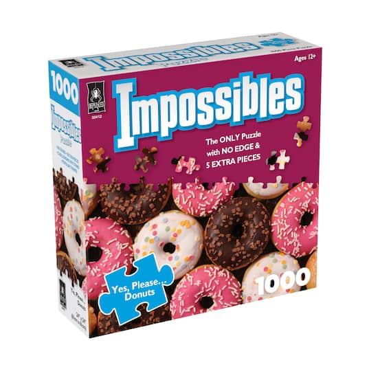 BePuzzled; Impossibles Puzzle - Yes, Please... Donuts: 1000 Pcs; Category:Misc; Image:1